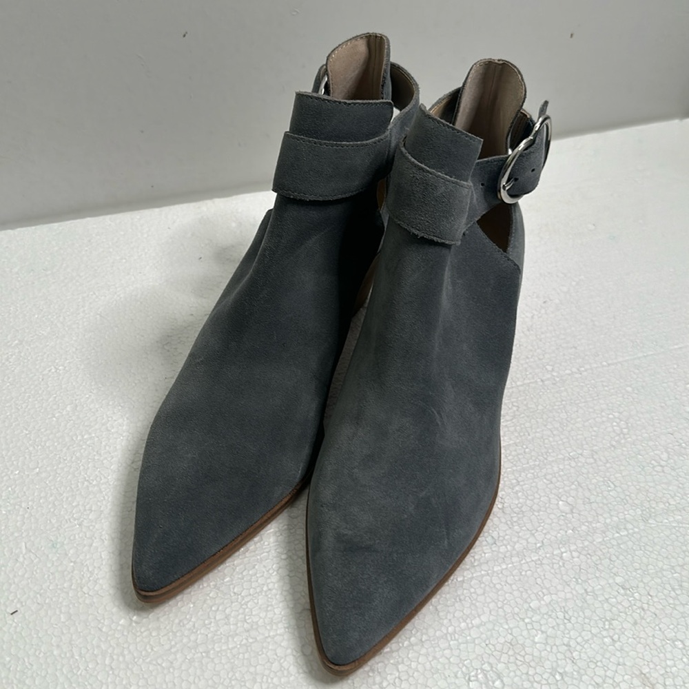Sole society SO- Larayn blue pointy toe boots size 8.5 comfy - Picture 4 of 12